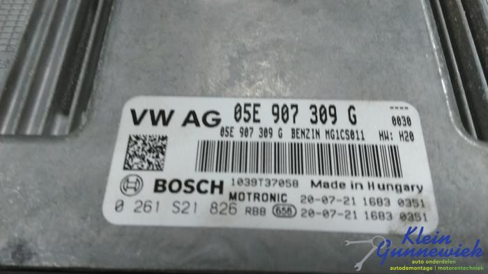 Inspuitcomputer van een Audi A3 2020