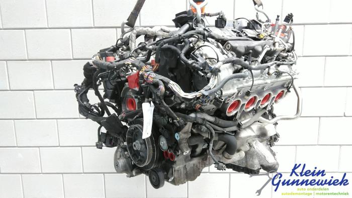 Motor van een Mercedes C-Klasse 2015