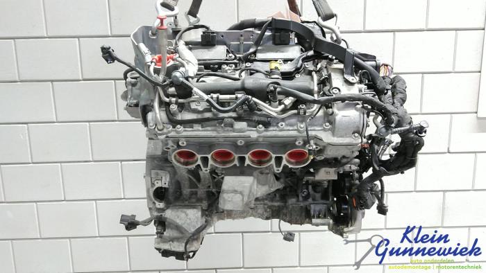 Motor van een Mercedes C-Klasse 2015
