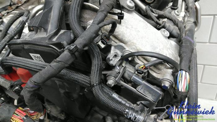 Motor van een Mercedes C-Klasse 2015