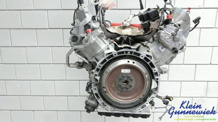 Motor van een Mercedes C-Klasse 2015
