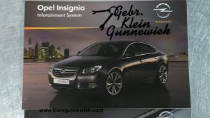 Gebruikte Instructie Boekje Opel Insignia Prijs € 20,00 Margeregeling aangeboden door Gebr.Klein Gunnewiek Ho.BV