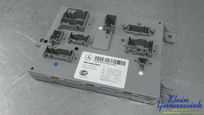 Gebruikte Module Bodycontrol Mercedes C-Klasse Prijs € 74,00 Margeregeling aangeboden door Klein Gunnewiek Autodemontage & Motorentechniek