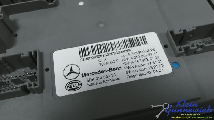 Computer Body Control van een Mercedes E-Klasse 2020