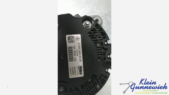 Dynamo van een Mercedes E-Klasse 2020