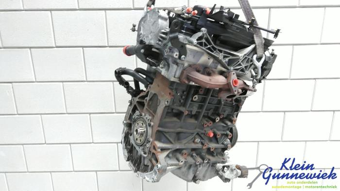 Motor van een Audi A4 2012