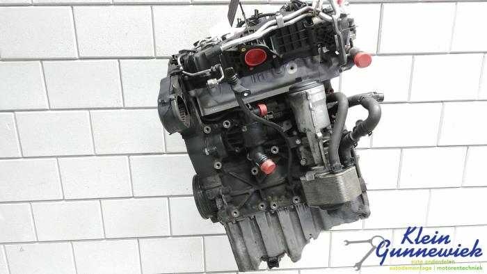 Motor van een Audi A4 2012