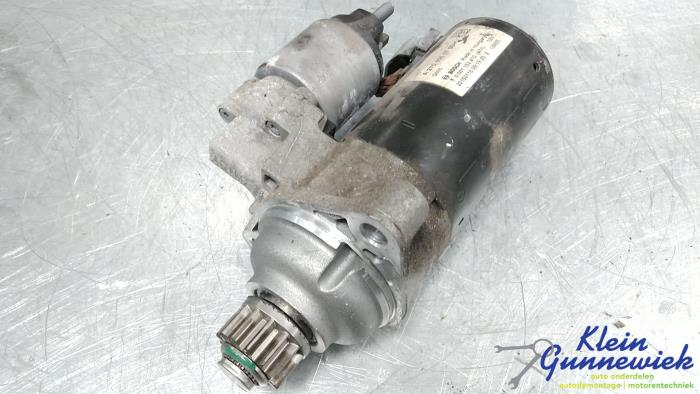 Startmotor van een Mercedes GLA 2015