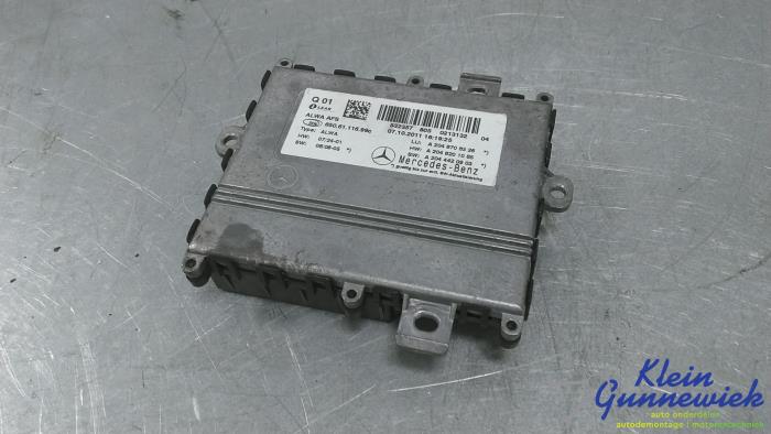 Computer Verlichting van een Mercedes GLK-Klasse 2011