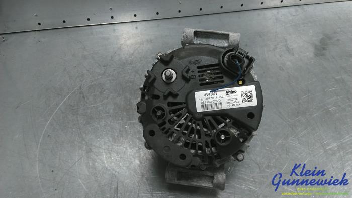Dynamo van een Volkswagen E-Golf 2018