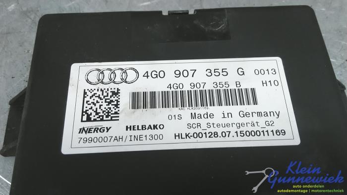 Adblue Computer van een Audi A6 2015