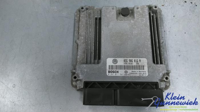 Gebruikte Inspuitcomputer Volkswagen Caddy Prijs € 56,00 Margeregeling aangeboden door Klein Gunnewiek Autodemontage & Motorentechniek