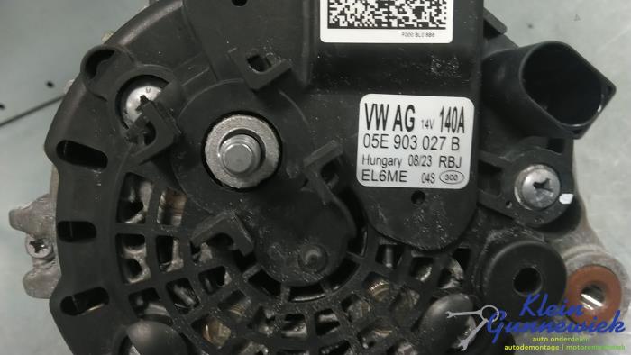 Dynamo van een Volkswagen Golf 2023