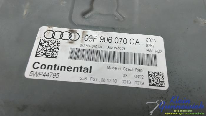 Gebruikte Inspuitcomputer Audi A1 Prijs € 153,00 Margeregeling aangeboden door Klein Gunnewiek Autodemontage & Motorentechniek