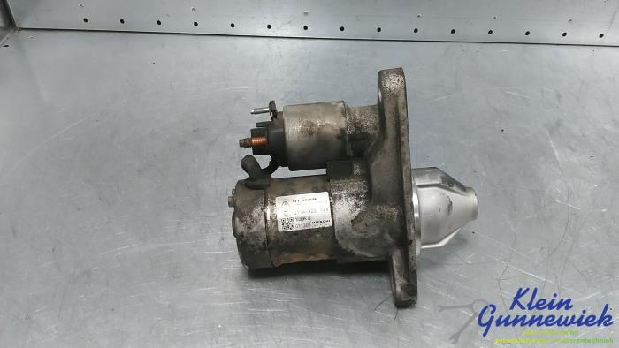 Startmotor van een Renault Scenic 2009