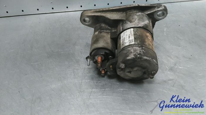 Startmotor van een Renault Scenic 2009
