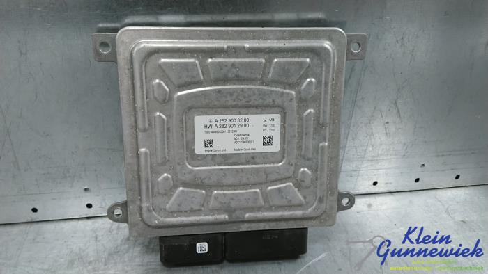 Inspuitcomputer van een Mercedes A-Klasse 2022