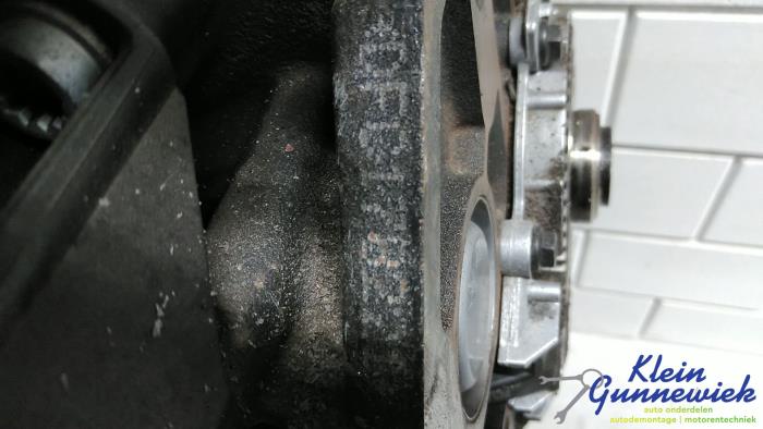 Motor van een Volkswagen Passat 2016