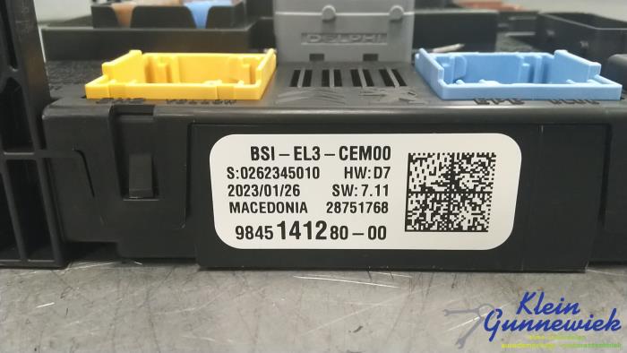 Computer Body Control van een Opel Corsa 2023