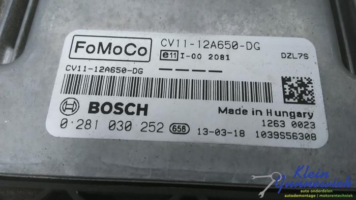 Inspuitcomputer van een Ford B-Max 2013