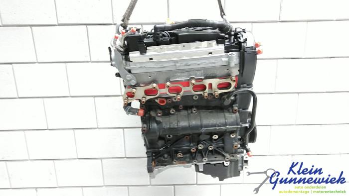 Motor van een Audi A6 2016
