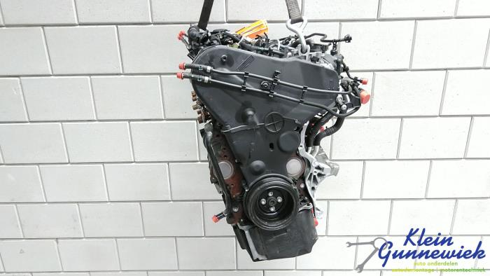 Motor van een Audi A6 2016