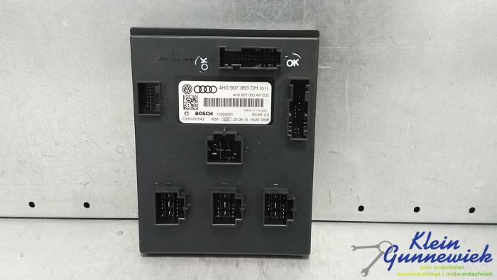 Gebruikte Bodycontrol Module Audi A6 Prijs € 60,00 Margeregeling aangeboden door Klein Gunnewiek Autodemontage & Motorentechniek