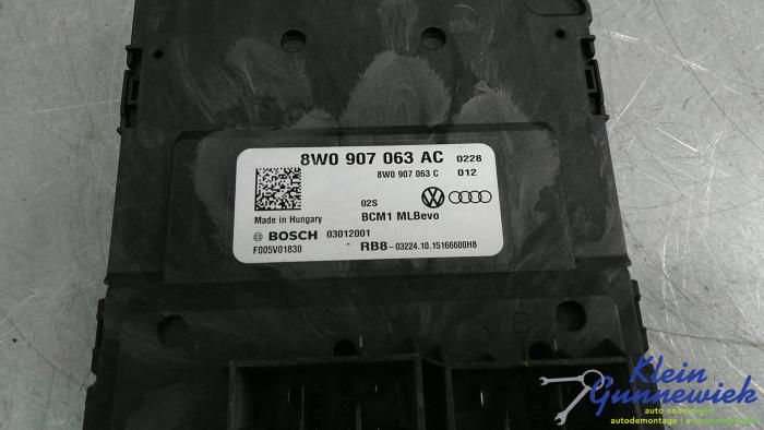 Computer Body Control van een Audi A4 2016