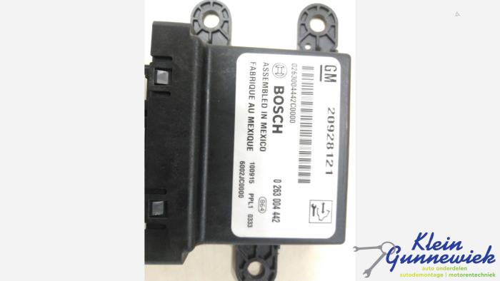 Gebruikte PDC Module Opel Meriva Prijs € 17,00 Margeregeling aangeboden door Klein Gunnewiek Autodemontage & Motorentechniek
