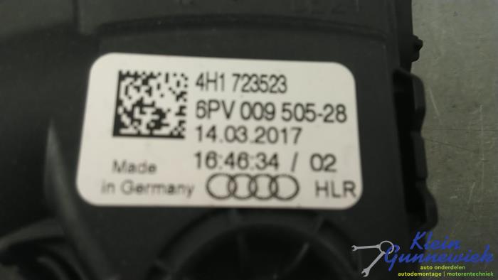 Gaspedaalpositie Sensor van een Audi RS7 2017