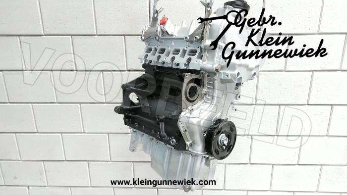 Motor van een Volkswagen Golf 2011