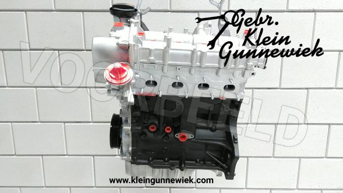 Motor van een Volkswagen Golf 2011
