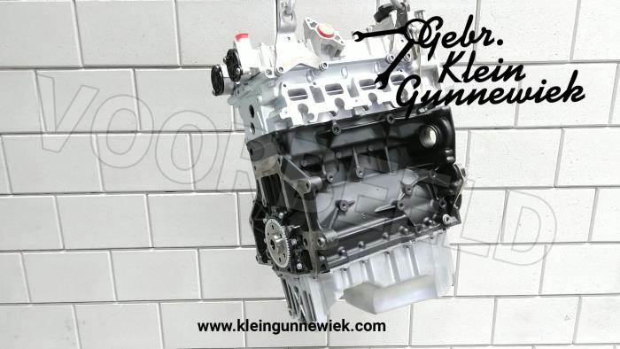 Motor van een Volkswagen Golf 2011
