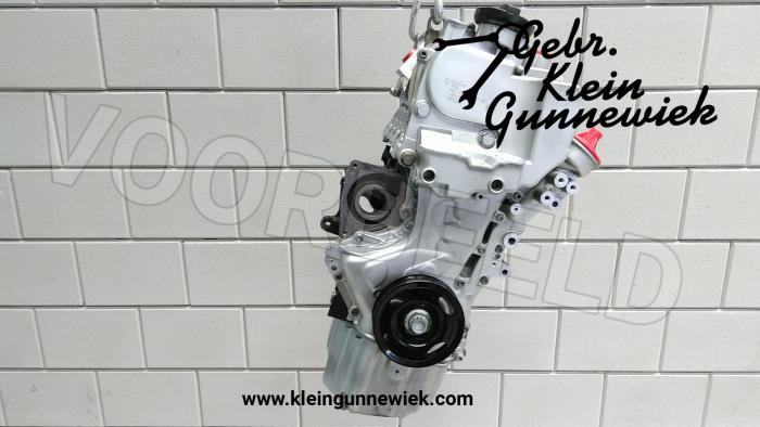 Motor van een Volkswagen Golf 2011