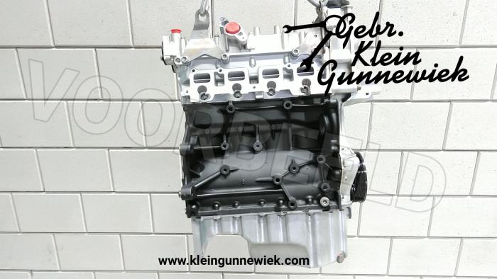 Motor van een Volkswagen Golf 2011