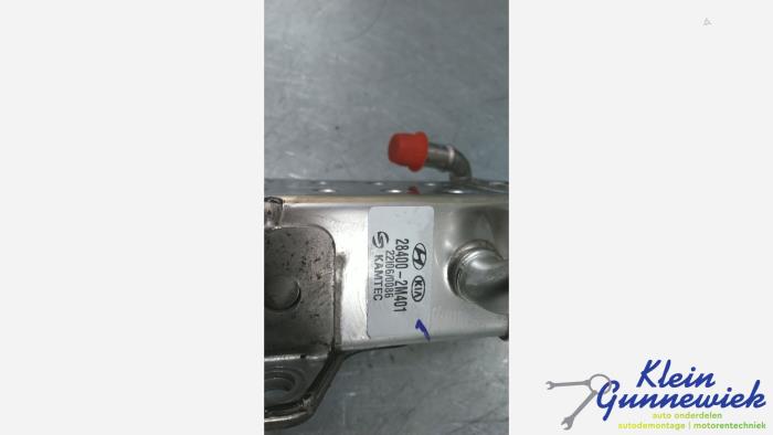 EGR koeler van een Hyundai Tucson 2023