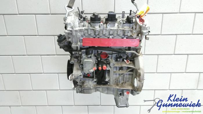 Motor van een Mercedes C-Klasse 2014