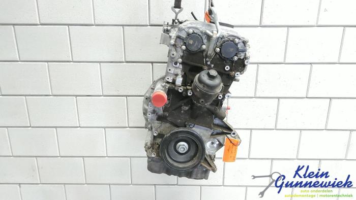 Motor van een Mercedes C-Klasse 2014