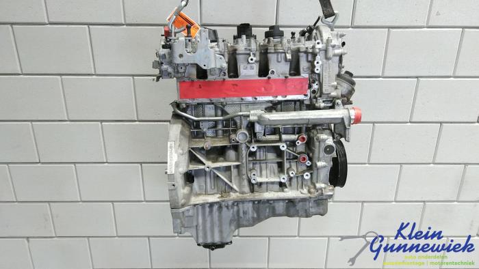 Motor van een Mercedes C-Klasse 2014