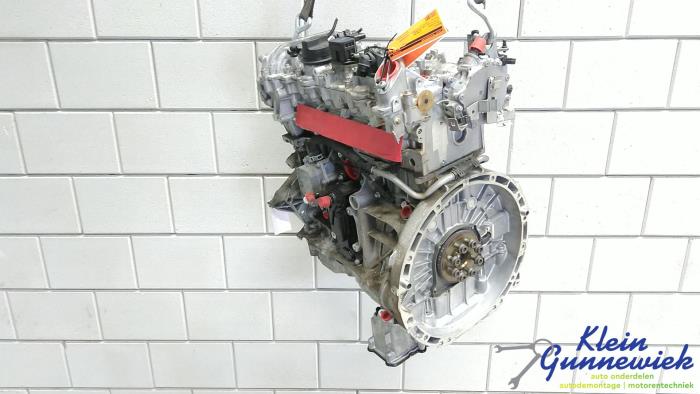 Motor van een Mercedes C-Klasse 2014