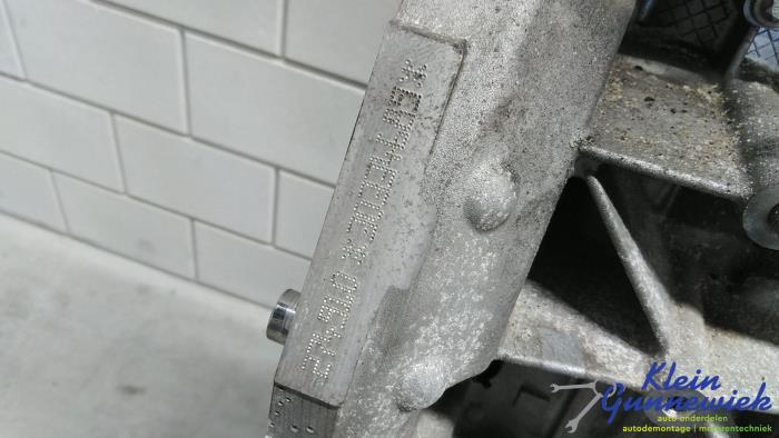 Motor van een Mercedes C-Klasse 2014