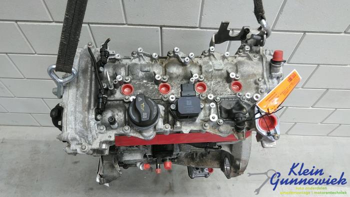 Motor van een Mercedes C-Klasse 2014