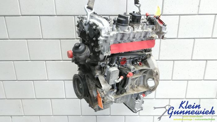 Motor van een Mercedes C-Klasse 2014
