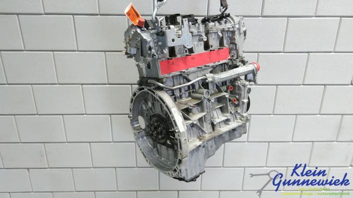 Motor van een Mercedes C-Klasse 2014