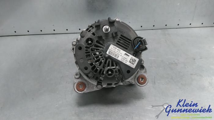 Gebruikte Dynamo Volkswagen Tiguan Prijs € 51,00 Margeregeling aangeboden door Klein Gunnewiek Autodemontage & Motorentechniek