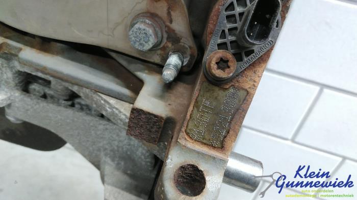 Motor van een Opel Corsa 2013