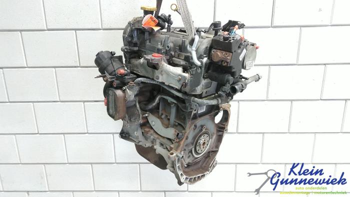 Motor van een Opel Corsa 2013