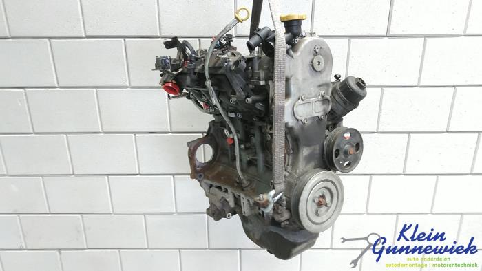 Motor van een Opel Corsa 2013