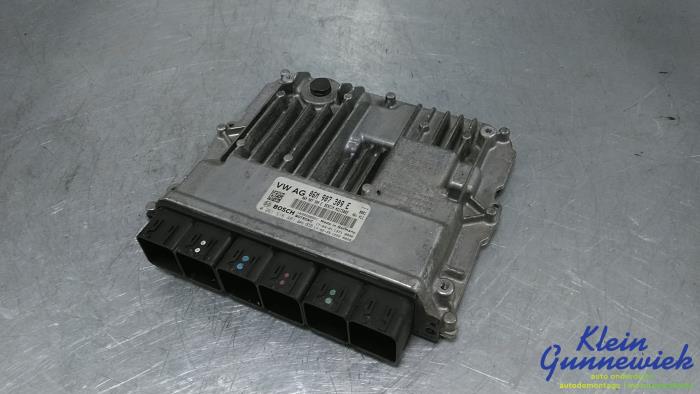 Inspuitcomputer van een Porsche Panamera 2017