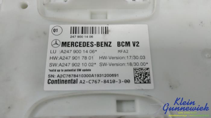 Computer Body Control van een Mercedes A-Klasse 2019